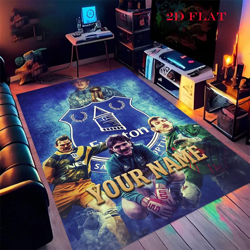 Custom Everton Carpet Rug for Living Room Bedroom Home Sofa Decoration,Kids play Nonslip Floor Mat