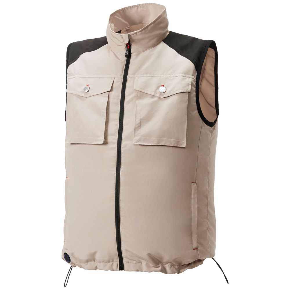 Iris Ohyama Cool Wear Vest Set FNCT Beige S