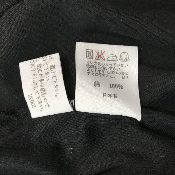 Ralph Lauren Japan Made 3/4 Ärmel Cutsew Schwarz Größe L Damen Baumwoll Tops(GEBRAUCHT)