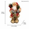 2026 Weihnachtsdekoration für Zuhause Weihnachtsmann Plüschpuppe 30cm Navidad Party Deko Xmas Ornamente Neujahrsgeschenk