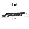 Metal Sport Emblem Rear Car Sticker for Modified Cars