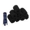8 Pcs Pool Cleaner Sweep Hose Tail Scrubber Fit for 380 360 280 180 3900 Sweep Scrubbers Replacement with Holder