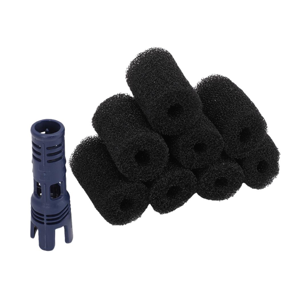 8 Pcs Pool Cleaner Sweep Hose Tail Scrubber Fit for 380 360 280 180 3900 Sweep Scrubbers Replacement with Holder
