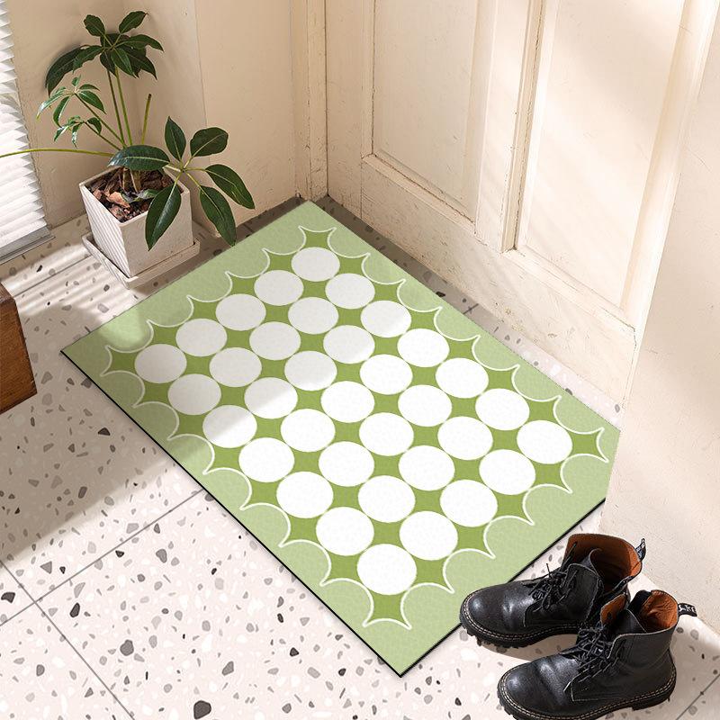 Kitchen Non-slip Mat Simple Absorbent Oil Absorbent Long Anti-dirty Foot Mat Entry Bathroom Bathroom Door Anti-fall