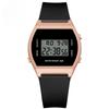 Ladies Digital Watch Ultra Thin Fashion Pink Waterproof Electronic Women Sport Watches Female Clocks
