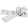 2 piezas Bisagra Pivotante Giratoria de 360 Grados Bisagra Giratoria para Puerta de Acero Inoxidable 75 mm de Longitud Pivote Excéntrico