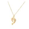 Women S Pisces Zircon Inlaid Clavicle Chain Luxury Simple Versatile Necklace With You For Life
