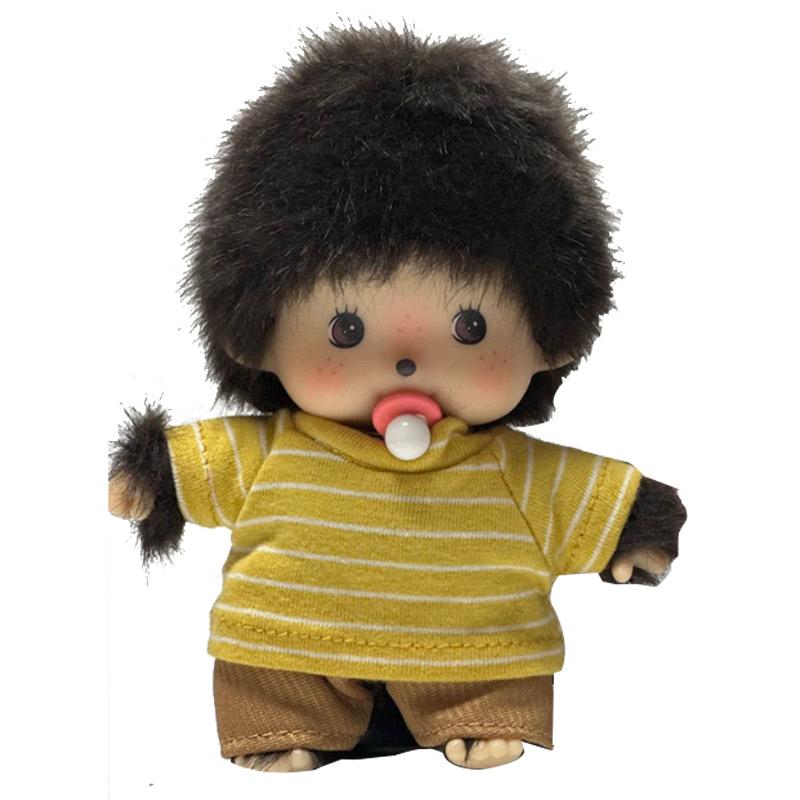 Children's DIY Monkey Cute 15cm Kawaii Plush Doll Soft Super School Bag Pendant Keychain Stuffed Animal Movie Doll Birthday Gift