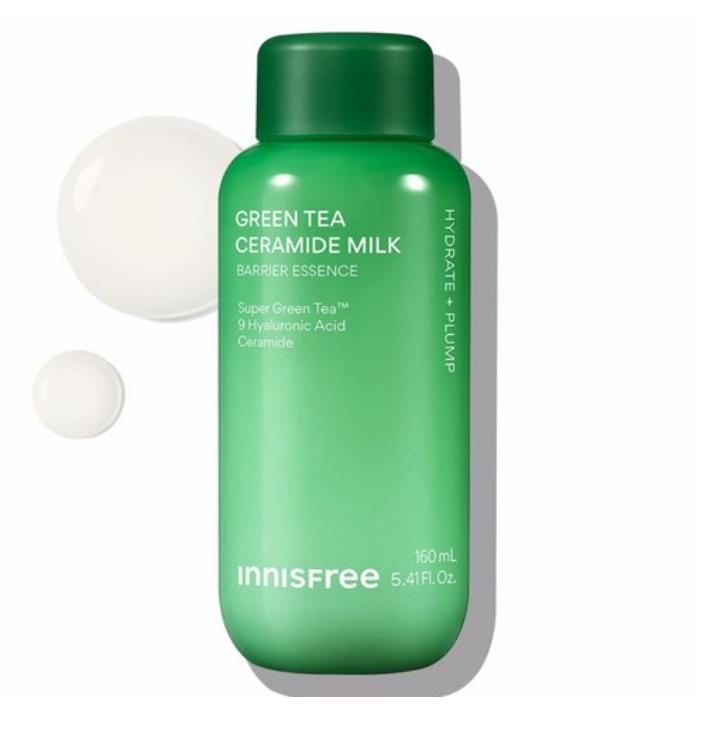 

INNISFREE Молочко-эссенция с зеленым чаем и керамидами 160 мл 1 ea