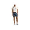 Polo Ralph Lauren Letter And Number Print Crew Neck Short Sleeve T-Shirt Men Tops Washed-White MNPOTSH1N822063-100
