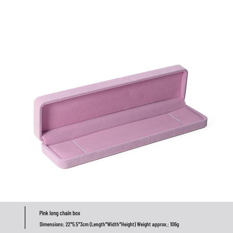 Velvet Jewelry Box for Rings, Necklaces, Earrings, Pendants, and Bracelets