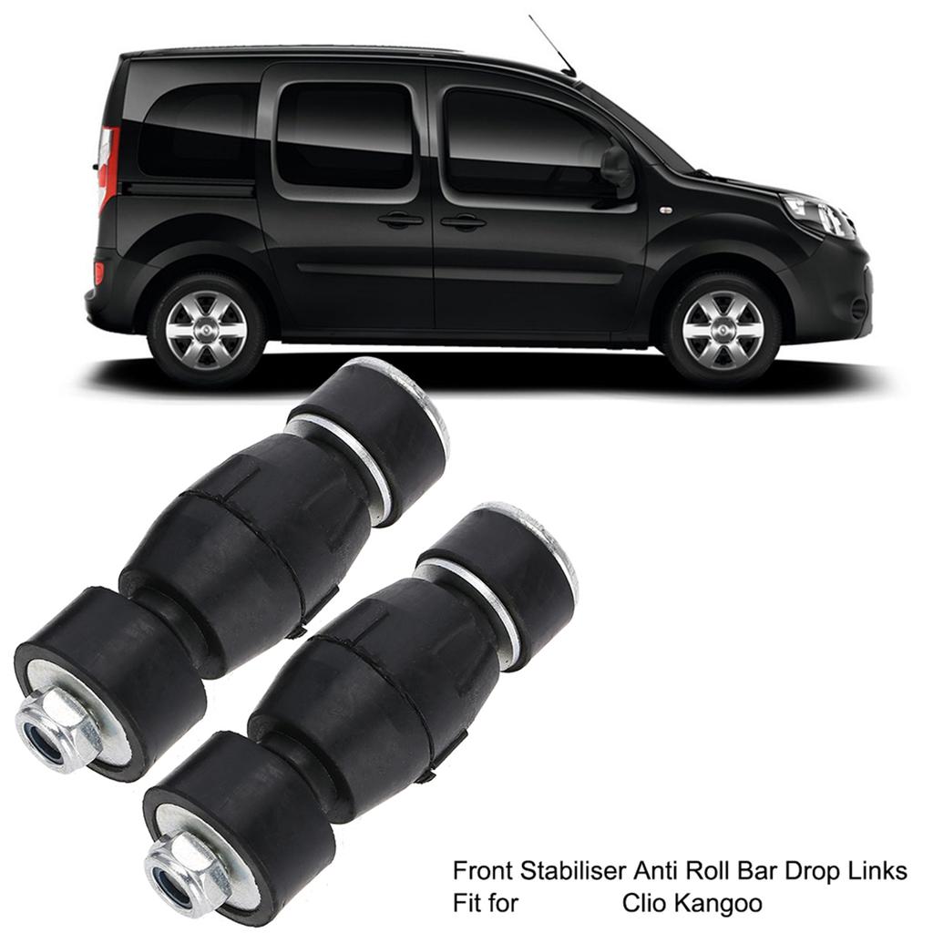 1 Pair Front Stabiliser Anti Roll Bar Drop Links for Clio Kangoo 7700799404