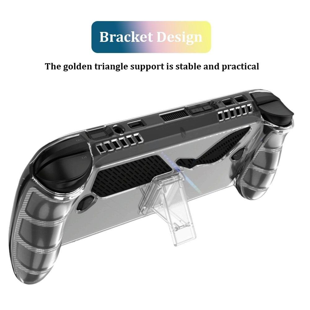 Transparent Protective Cover with Kickstand Host Shell Protective Shell for ROG Xbox Ally/Ally X