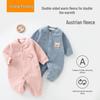 Warm Autumn/Winter Baby Jumpsuit: Thick Newborn Bodysuit & Crawling Suit
