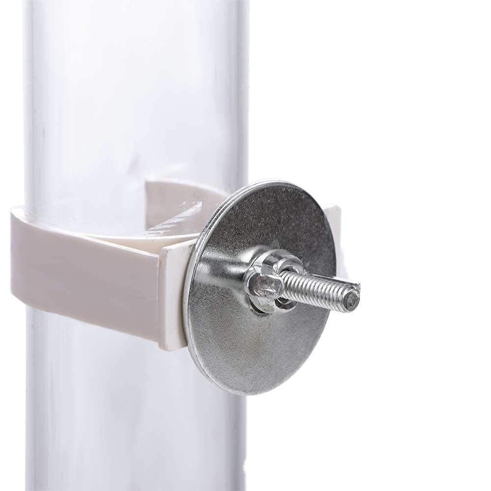 Metal/Acrylic/Plastic Automatic Bird Water Feeder 130ML Parrot Water Dispenser  Parakeets
