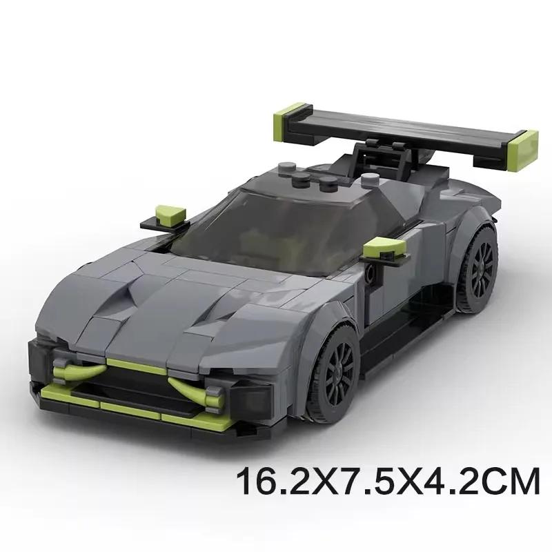 

MOC Creative City Supercar Building Blocks Set Kids Assembly Toys Astons Martin Vantage GT3 Racing Model DIY Boy s Birthday Gift PDF Manual