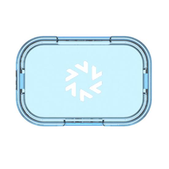 

Сменный чехол для светящегося в темноте канатного шутера, прочный, для детей и взрослых, ручной светящийся канатный пусковой механизм, игрушка, прозрачная защитная крышка, сменный чехол синий