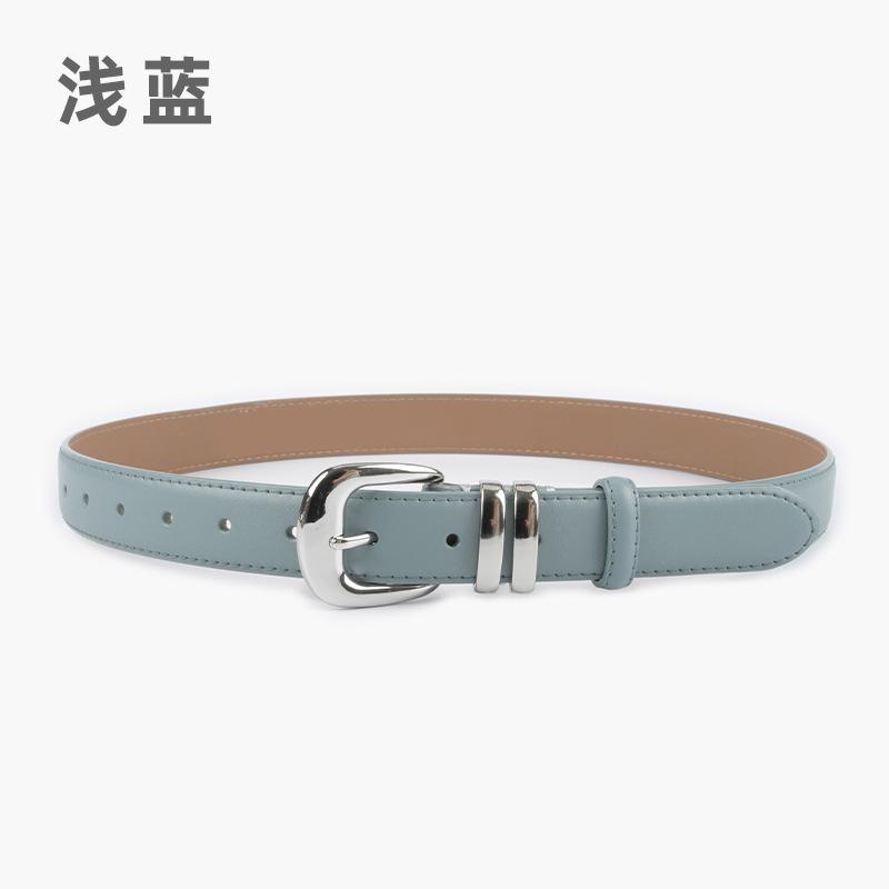Premium Women'S Decorative Cowhide Women'S Genuine Leather Women'S Belt Casual Pants Jeans