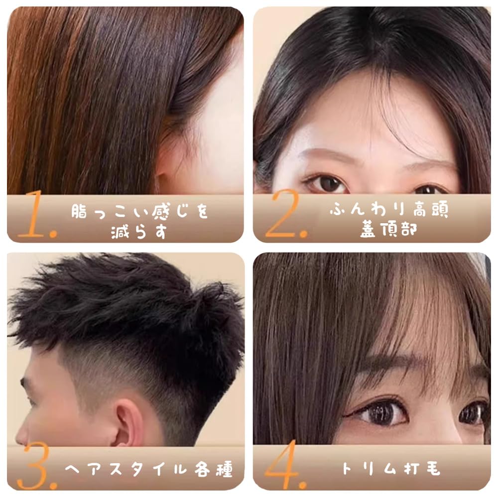 YUHENGCT Hair Pig Scalp Smooth Portable Shiny Hair Suitable for All Hair Scalp Unisex Brush, Bristle, 180° Foldable, Anti-Static Brush, Comb, Hair,