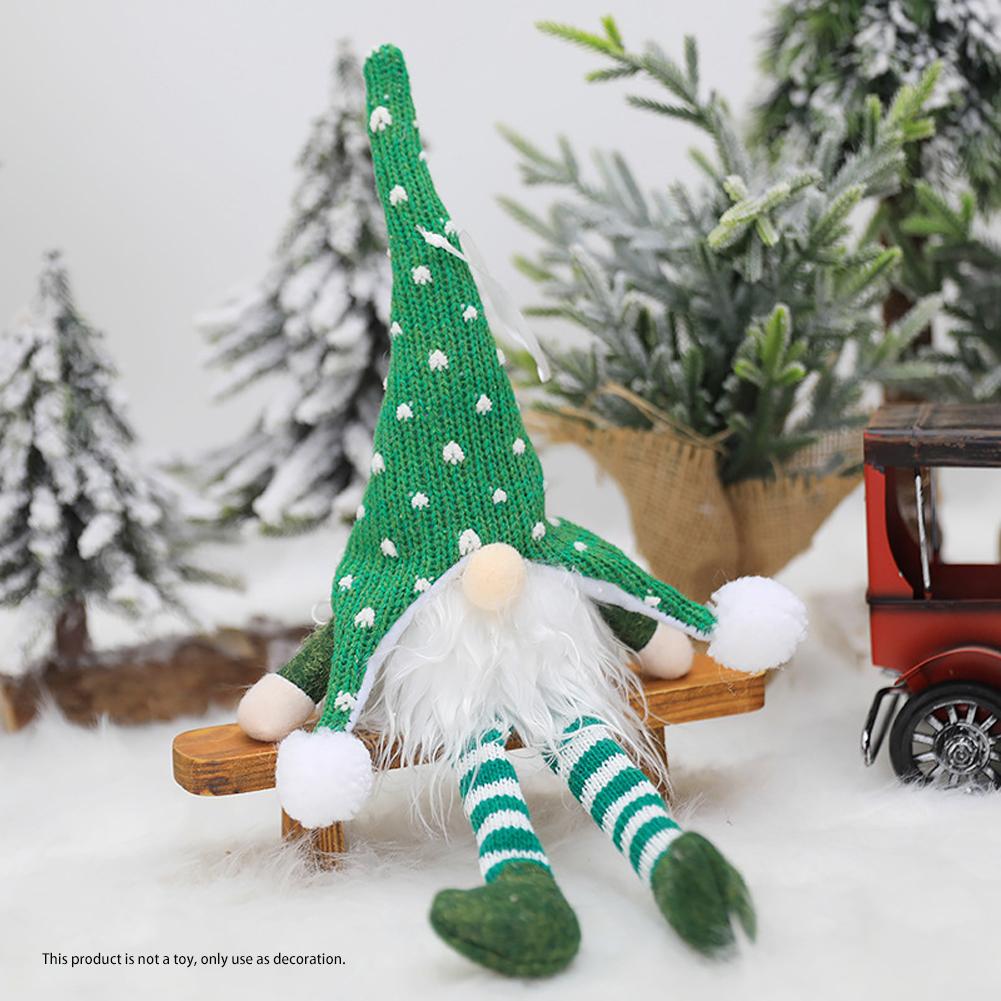 Christmas Glowing Doll, Faceless Beard Doll, Christmas Decoration, 1pc Christmas Ornament with Lights, Christmas Tree Decoration