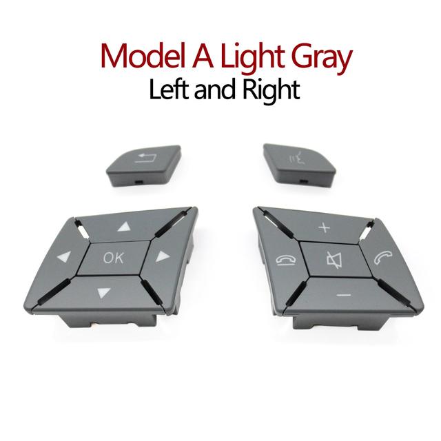 W204 W212 W218 Car Steering Wheel Control Menu Switch Button Cover Volume For BENZ C GLK E A Class X204 W156 W246 2185400162