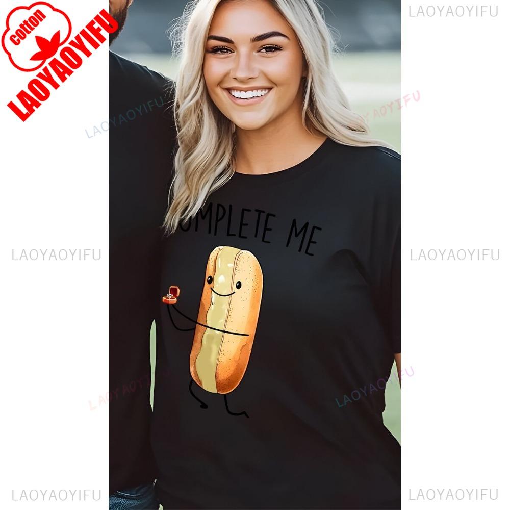 Couples Valentines Day Outfit Ideas Complete High Quality Cotton TShirt Me You Matching Fashion Loose TShirts Tees