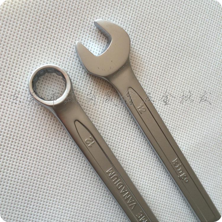 Dual-Use Wrench Set: 6-32mm & 12mm Open-End, CR-V Alloy Steel