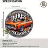 Vintage Duke Exploration Round Aluminum Sign