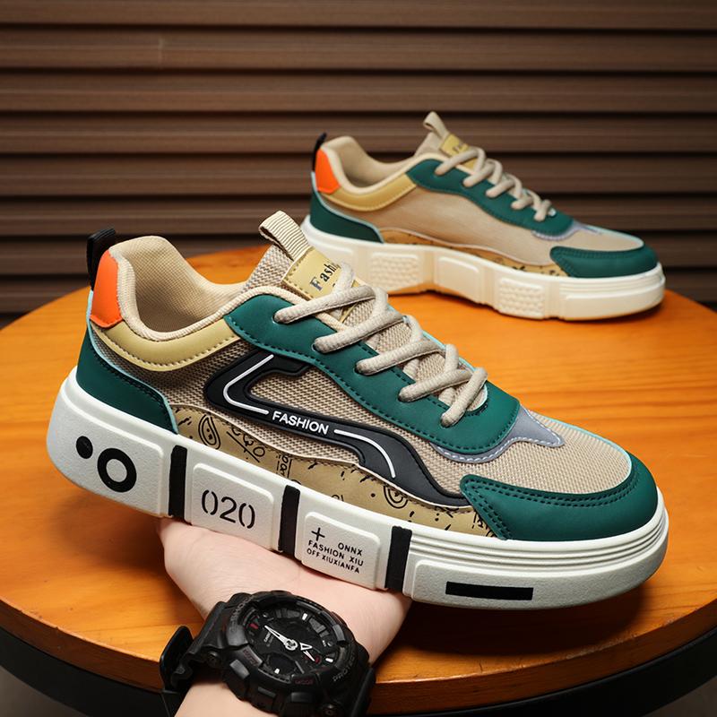 New love partner Wudao fashion personality leisure sports board shoes students with breathable trend wear-resistant men's shoes