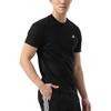 Adidas Classic Three Stripes Quick-Dry T-Shirt Breathable Casual Fashion Trend Sports Crew Neck Short Sleeve Men Tops Black KC3741