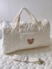 Korean Version of Large-capacity Mommy Bag, Portable Out Storage Bag, Shoulder Crossbody Mother and Baby Travel Boston Bag
