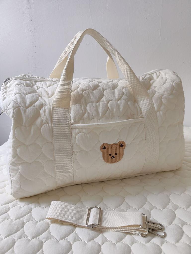 Korean Version of Large-capacity Mommy Bag, Portable Out Storage Bag, Shoulder Crossbody Mother and Baby Travel Boston Bag