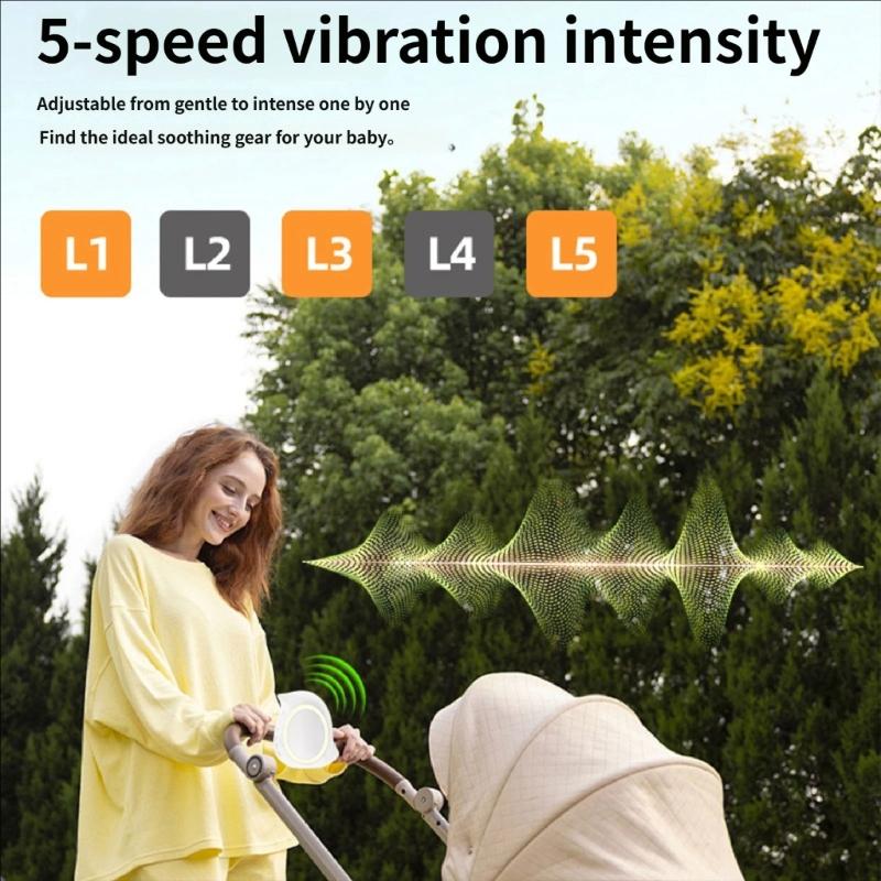 5 Gear Adjustable Speed Rechargeable Rocker Strollers Rocker Rocks All Strollers Pram and Pushchair Baby Sleep Soother Aid