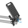 Base de Placa de Queijo de Montagem de Tripé Multifuncional KIMRIG Com Rotação 360 Adaptador de Grampo de Barra de 15mm Para Estúdio Fotográfico Dslr