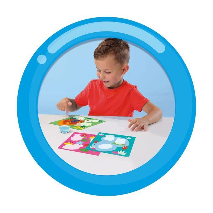 Jeu De Mosaïque - SES Creative - My First - Collage d'Animaux - 18 Images - 20x20 Cm - 170g