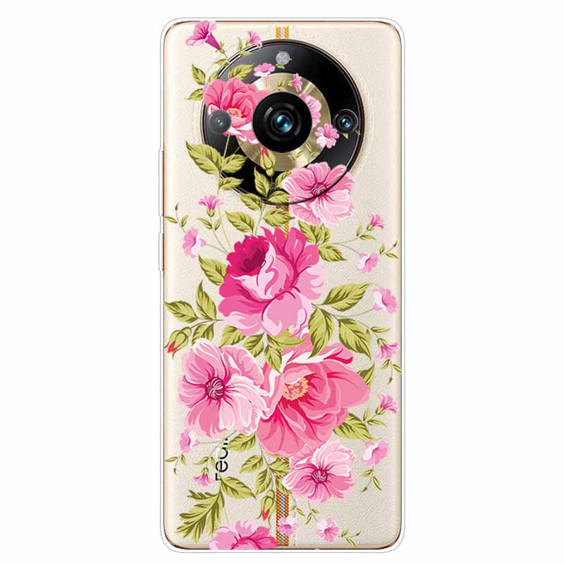 For Realme 11 Pro+ Plus 5G Case Transparent Cute Soft Silicone TPU Coque for Realme 11 Pro Phone Cover Realme11 Pro Plus Clear