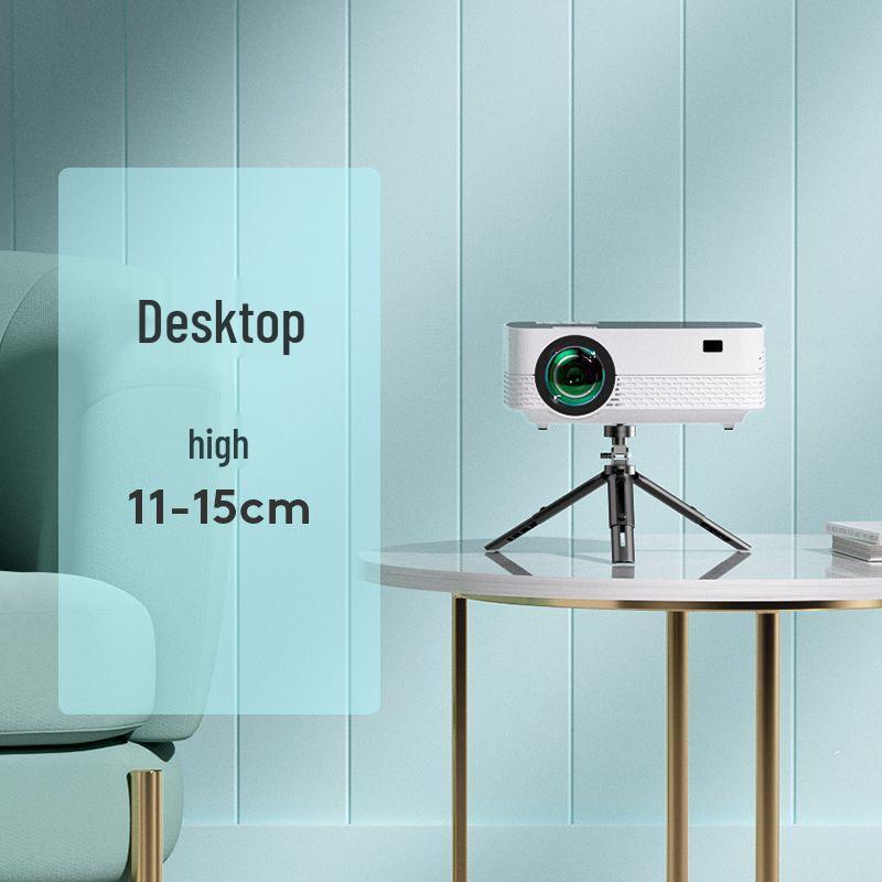 

Universal Foldable Projector Mount: Lifting/Retactable Floor Stand & Desktop Tripod for Dorm & Bedroom