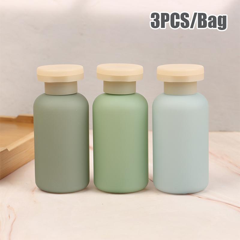 1/3/4Pcs Empty 100Ml Squeeze Bottles With Flip Cap Refillable Plastic Travel Refillable For Lotion Shampoo Conditioner