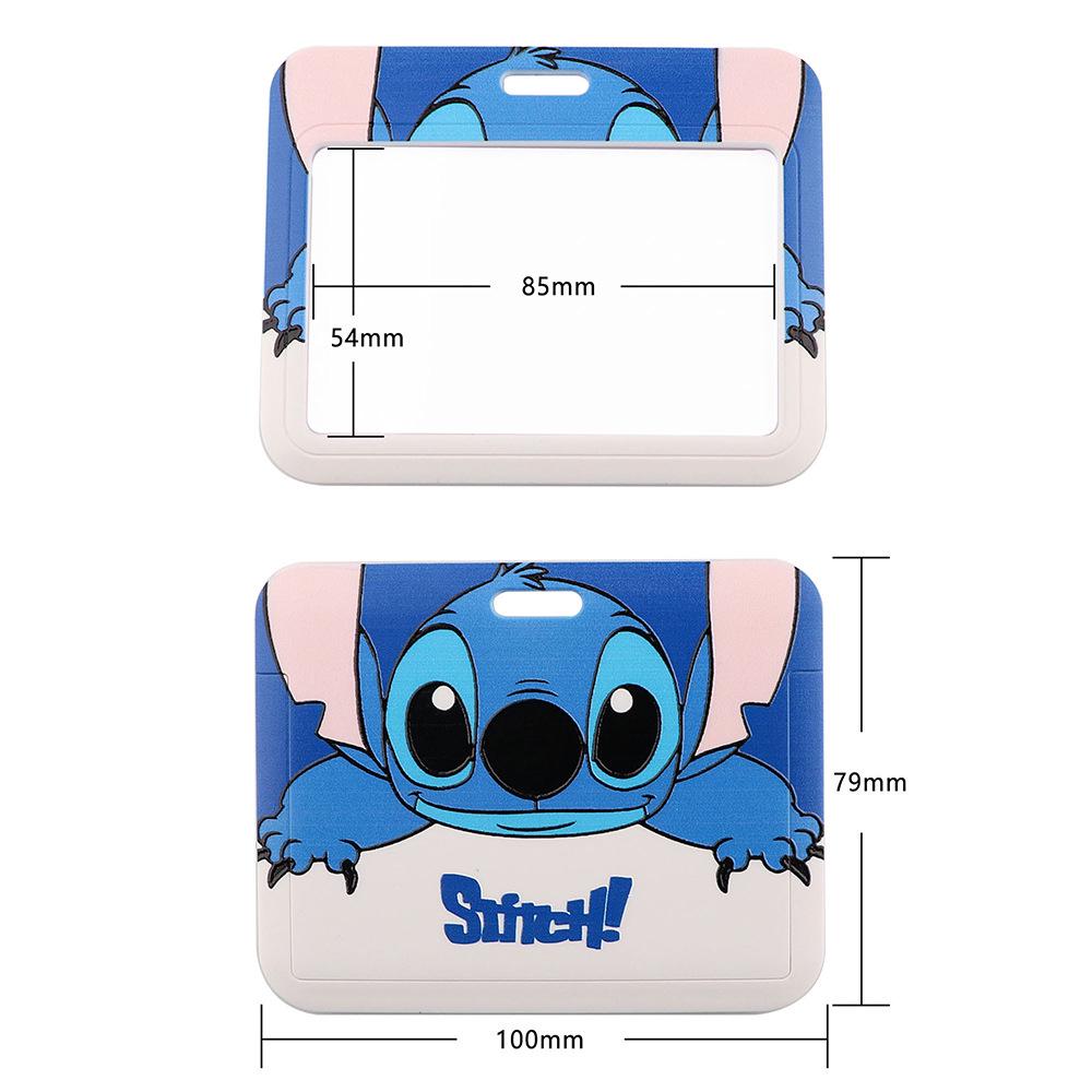 Cute Planet Plushie ID Card Holder with Slide Case & Lanyard for Phone and Access Cards