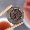 Fossil Tea, Small Green Citrus, Yunnan Pu'er Black Pearl, Pu'er Xinhui Citrus, Pu Tea Fossil, Small Green Citrus, Bamboo Basket