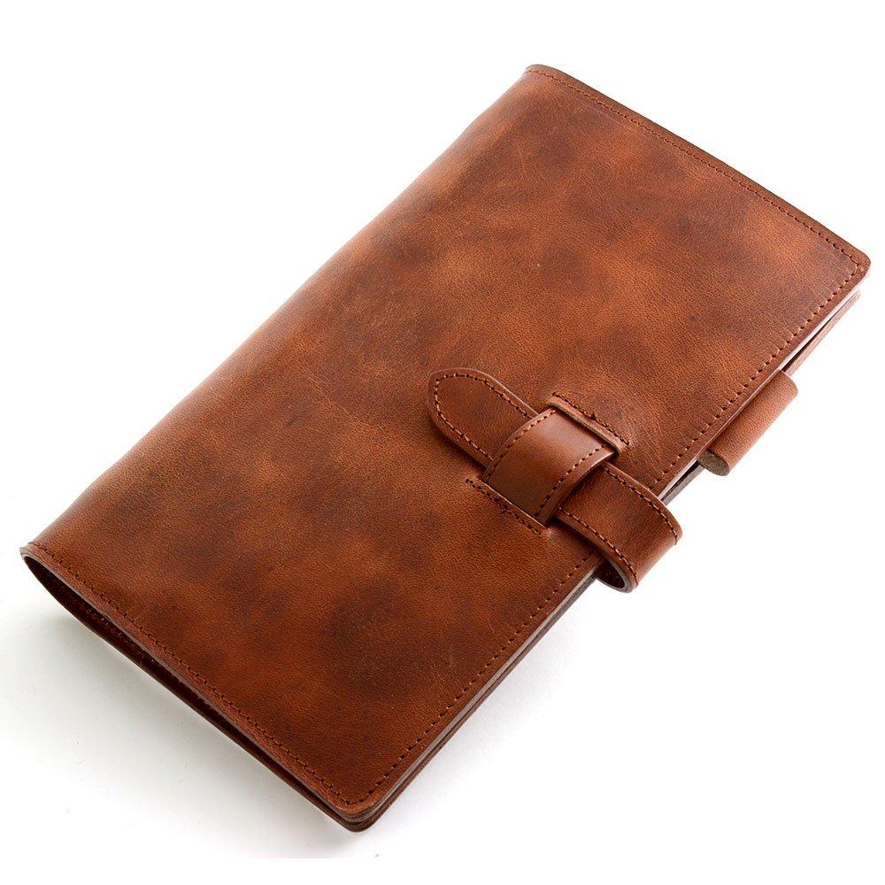

Endmark System Genuine with Pen Light Brown Notebook, Leather, Bible, Holder,