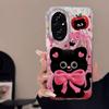 Case For Honor 400 Lite X9c X9a X8a 200 Pro 200 Lite 5G Phone Cover Cartoon Cat Panda Pattern Popular Fashion Protective Bumper