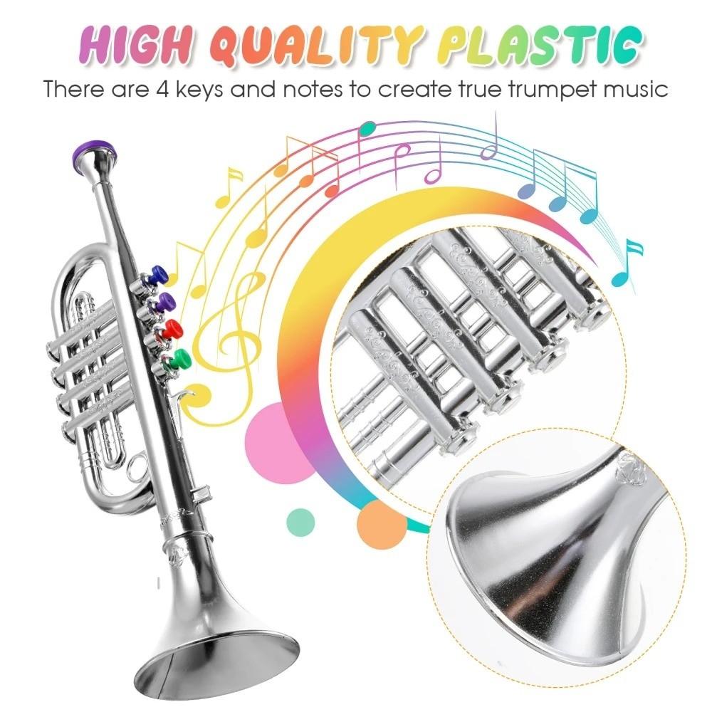 Four-tone Kids Saxophone Toy Simulated Musical Musical Instruments  Parent-Child