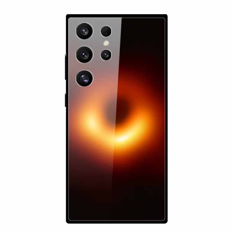 For Samsung Galaxy S25 Ultra Case S25Plus Luxury Tempered Glass Hard Back Cover for Galaxy S24Ultra 5G Phone Cases Fundas S 25