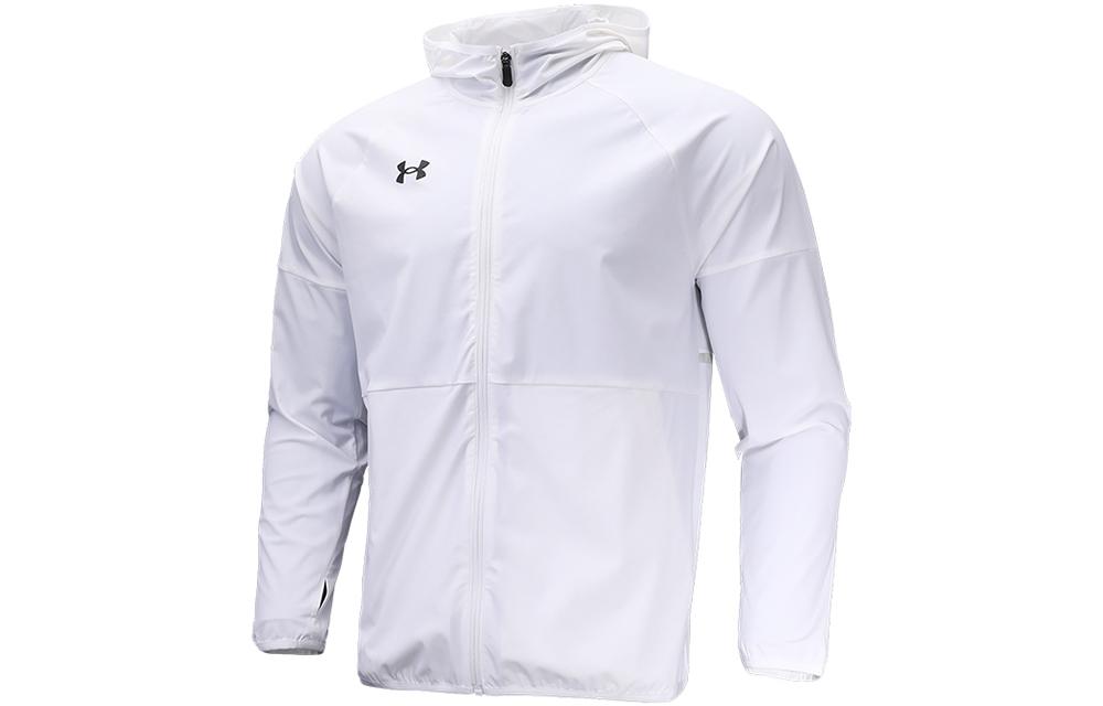 Under Armour Jackets Men s White Hooded Moderate Other 22500404-100 L