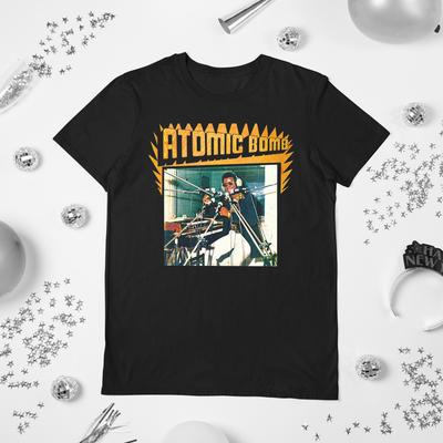 William Onyeabor Atomic Bomb Short Sleeve Black Unisex S-234XL T-Shirt Unisex T-Shirt