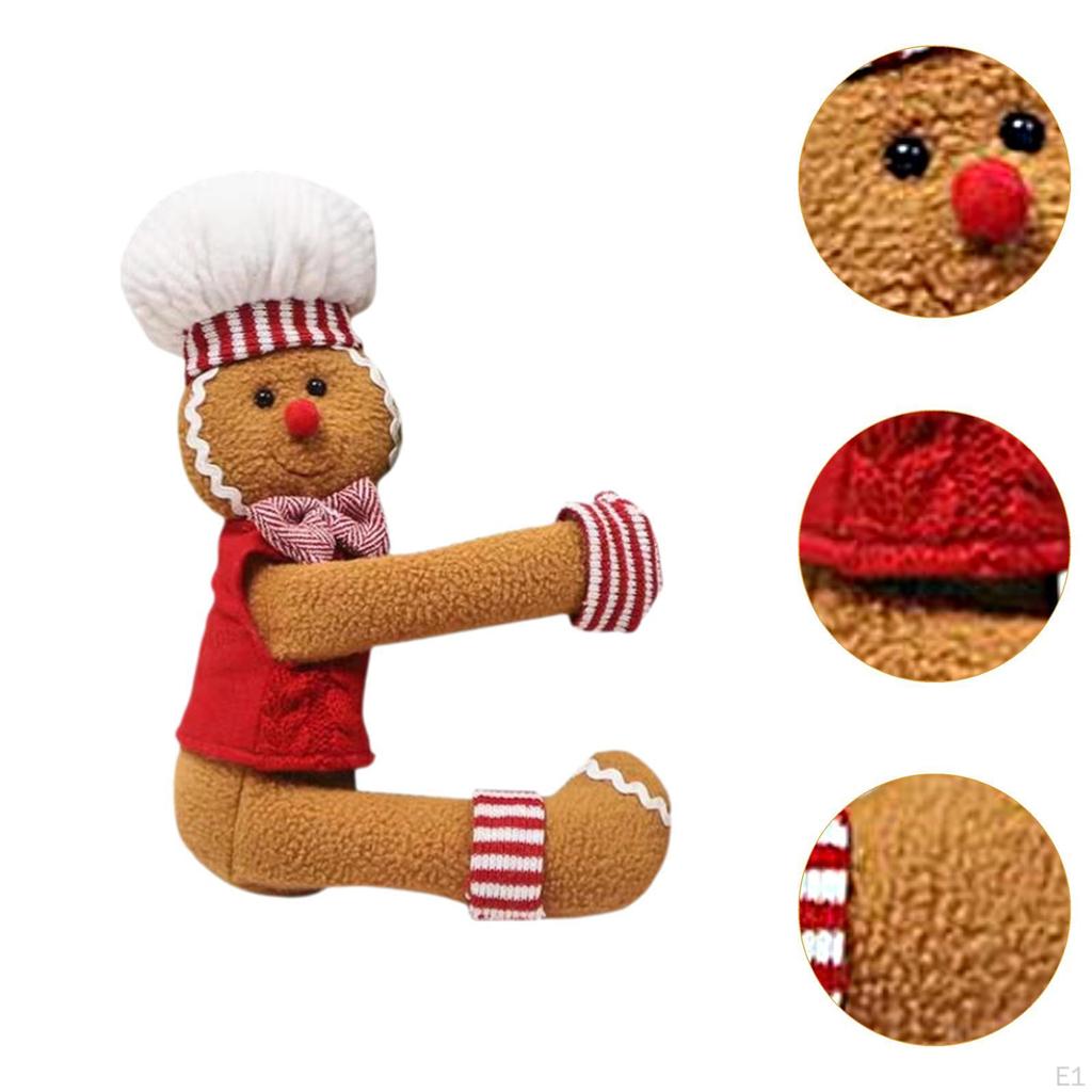 Christmas Tree Topper Xmas Tree, Decoration Hugger Decor Ornaments Sculpture Plush Stuffed for