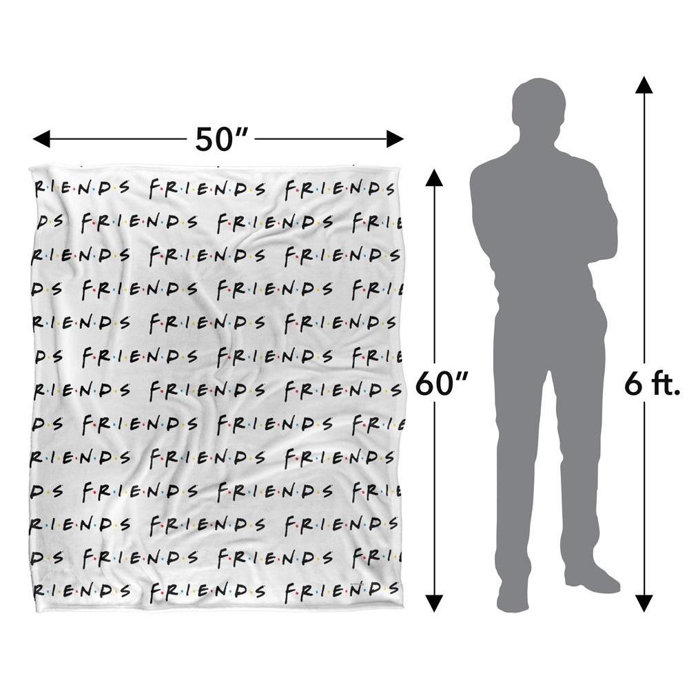 Friends Repeat Logo Blanket