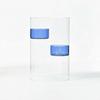 Romantic Glass Tealight Candle Holder Transparent Candle Cup Aromatherapy Holder  Home Decor