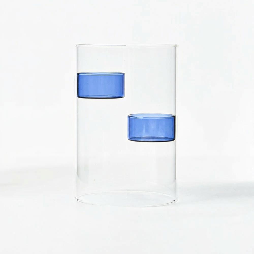 Romantic Glass Tealight Candle Holder Transparent Candle Cup Aromatherapy Holder  Home Decor